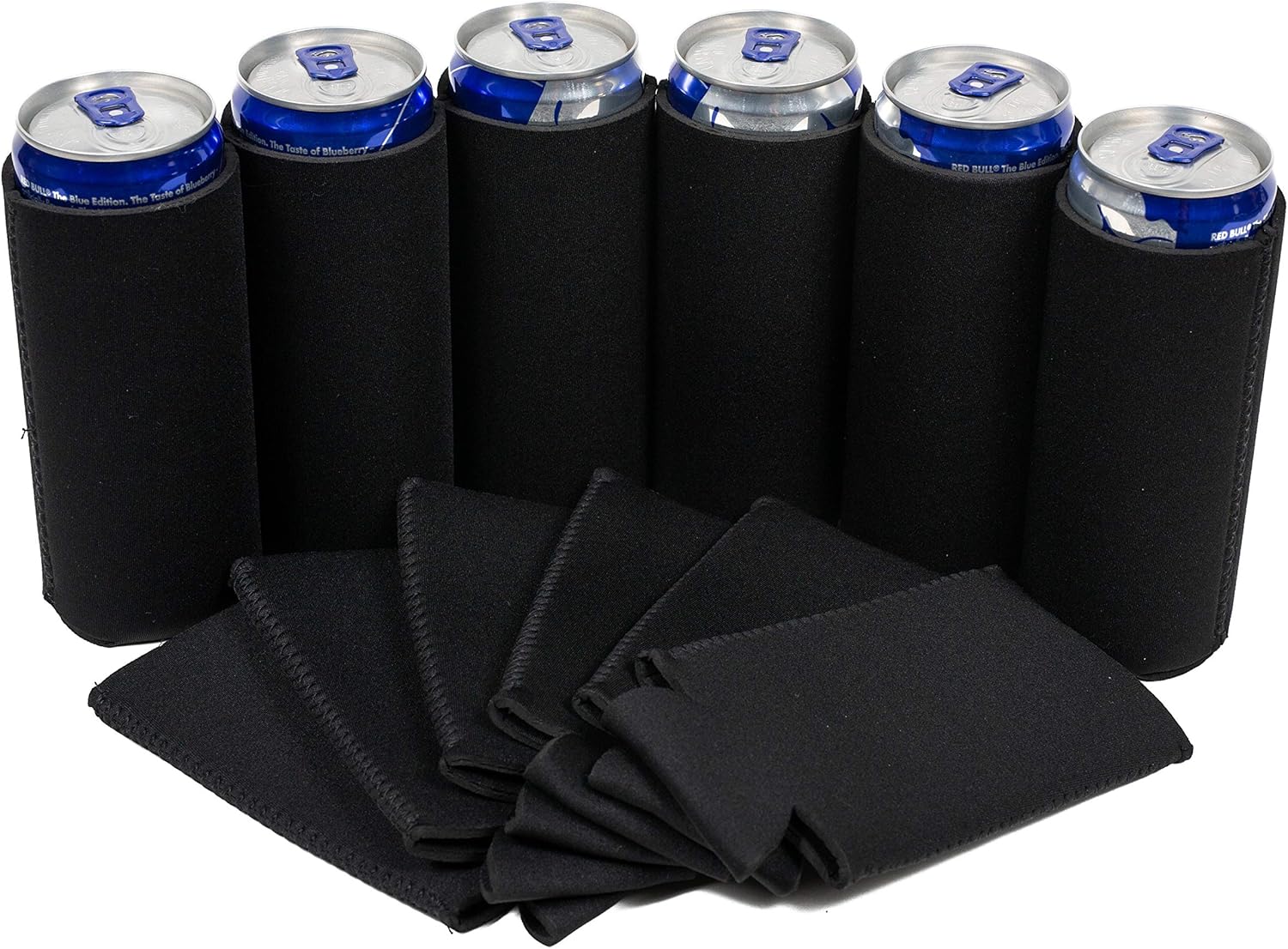 blank slim can koozies