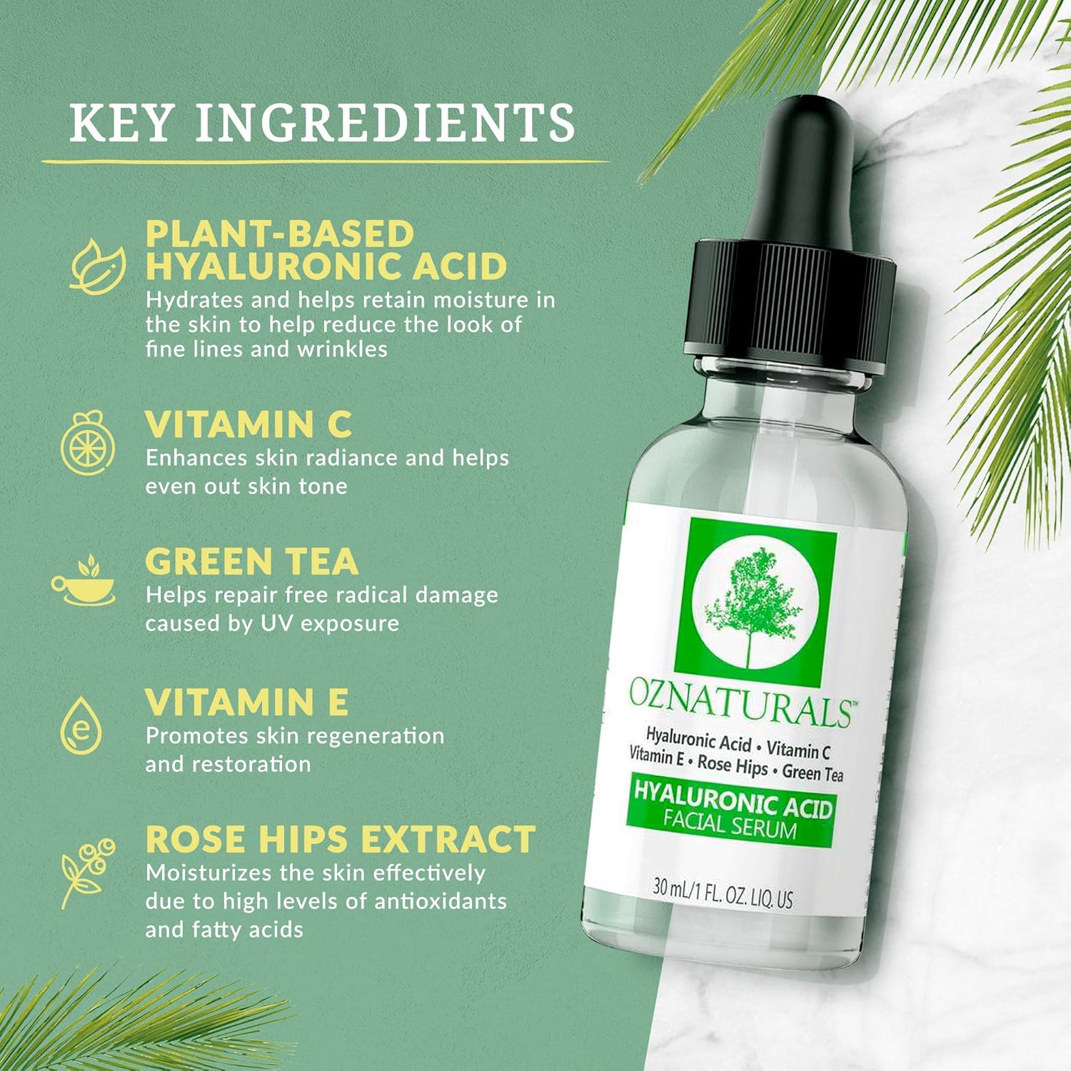 oznaturals hyaluronic acid serum