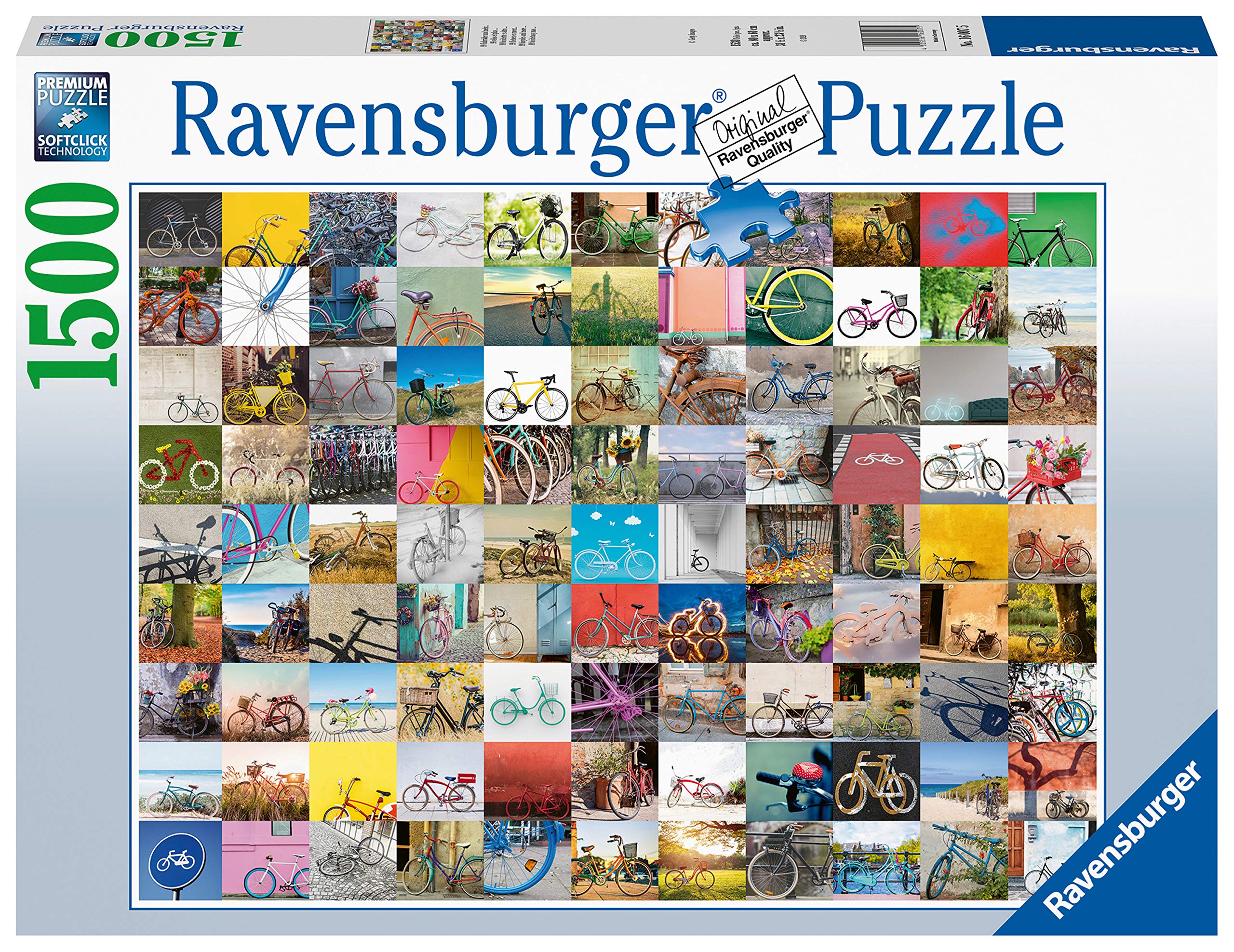 Ravensburger 99 Bicycles 1500 piece Jigsaw Puzzle for Adults & for Kids Age 12 and Up โ image 1