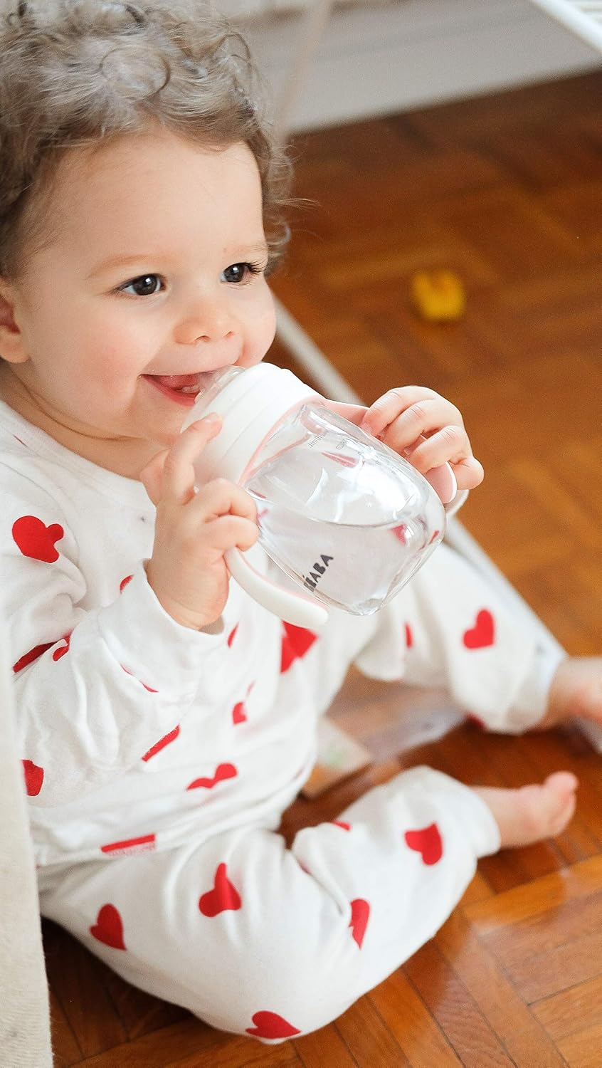 Le Repas De Bebe 210 Ml Old Pink Tasse Paille Enfant Anti Fuite 100 Etanche Tritan Et Silicone Beaba Facile A Ouvrir Poignees Amovibles Biberon Tasse Dapprentissage 2 En 1 Bebe Et Puericulture Genesis Gs Com