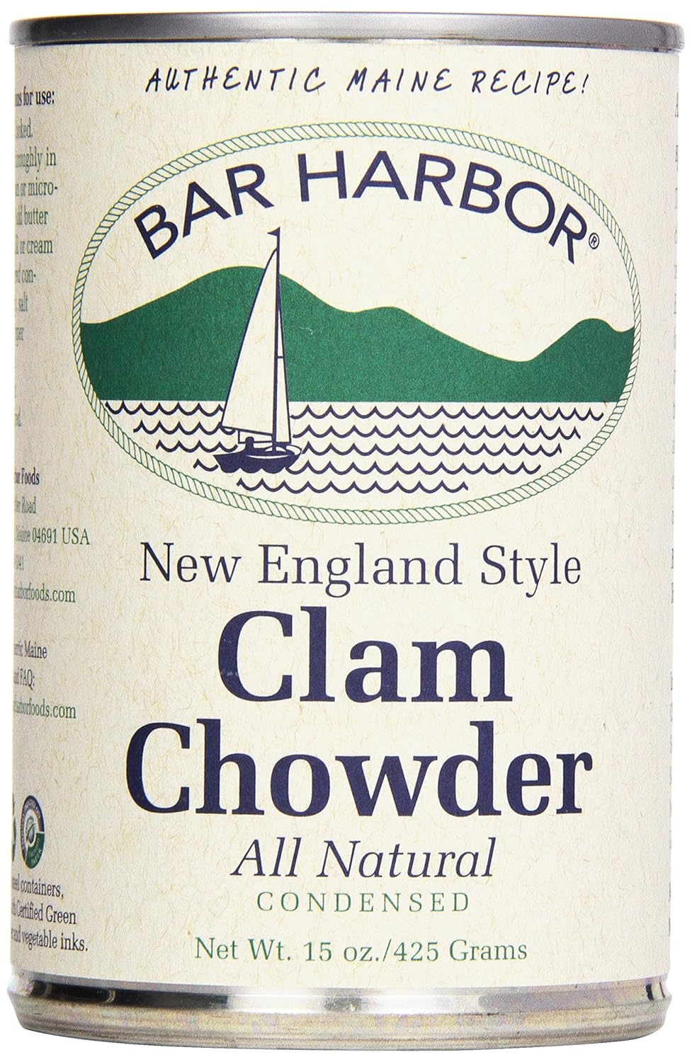Bar Harbor New England Clam Chowder, 15 