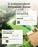 Diivoo 2 Zone Water Timer for Garden Hose Brass Inlet & Outlet IP67 view 8