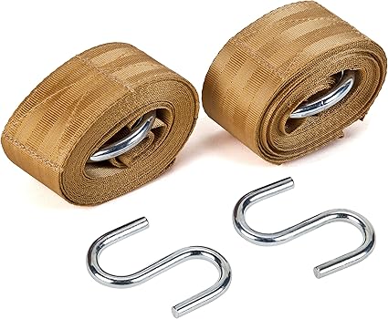 Amazon Com Hammock Sky Hammock Tree Straps Best Extra Long Hanging Straps For Camping Travel Heavy Duty 1200 Lbs Capacity Superior Polyester Material Works With All Hammocks Larger Trees