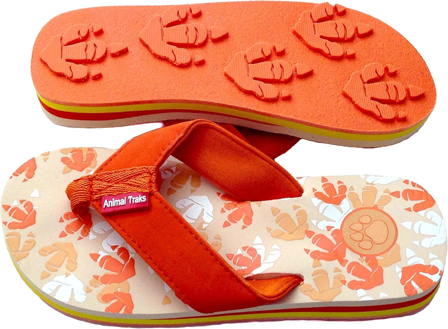 girls flip flops size 3