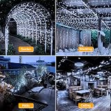 Ollny Outdoor Christmas Tree Lights 80m 800 LEDs Mains LED String with Remote view 6