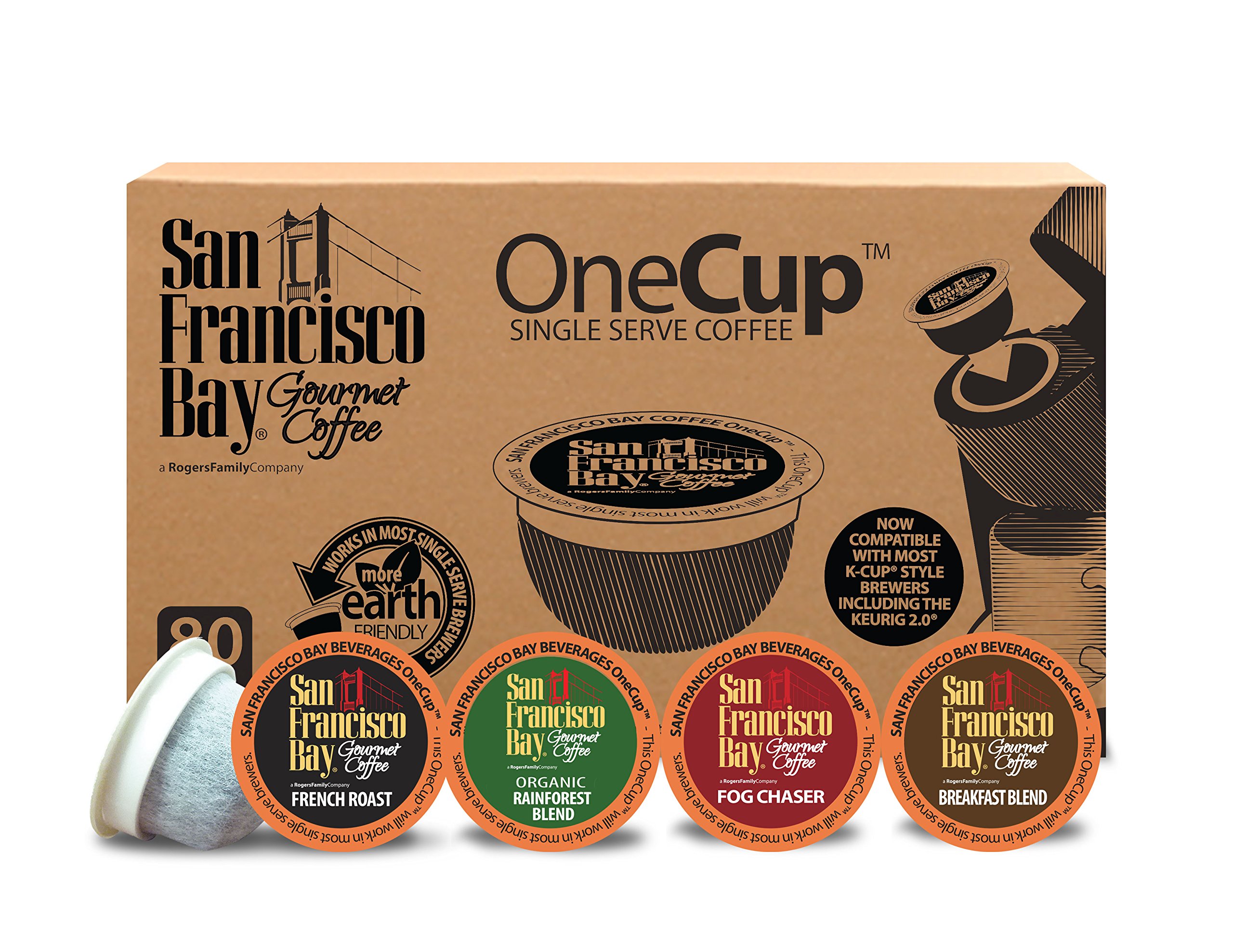 San Francisco Bay OneCup Decaf French Roast (36 Count