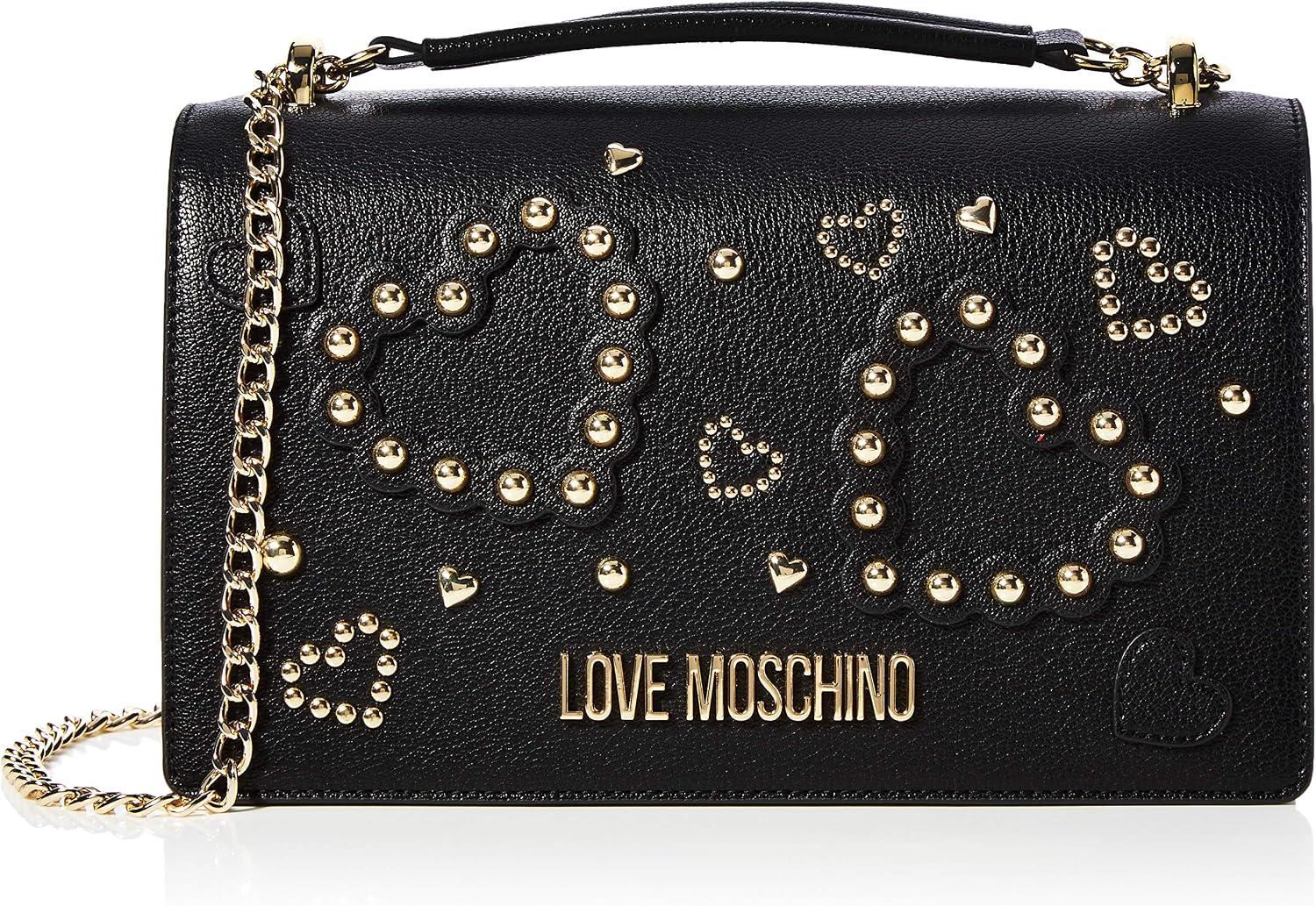 Love Moschino Jc4034pp1a Women’s CrossBody Bag, Black (Nero), 9x16x27