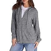 Witsmile Zip Up Hoodie Women Oversized Sweatshirt Long Sleeve 2026 Fall Outfit Lightweight Jackets Workout Clothes