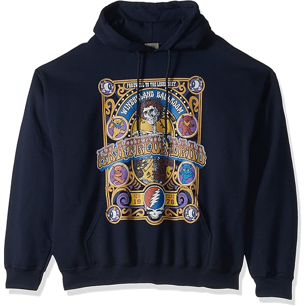 トップス Grateful Dead x WDS Sulfer Hooded Sweat Grateful Dead Hoodie Sweatshirt – Gold Dogs