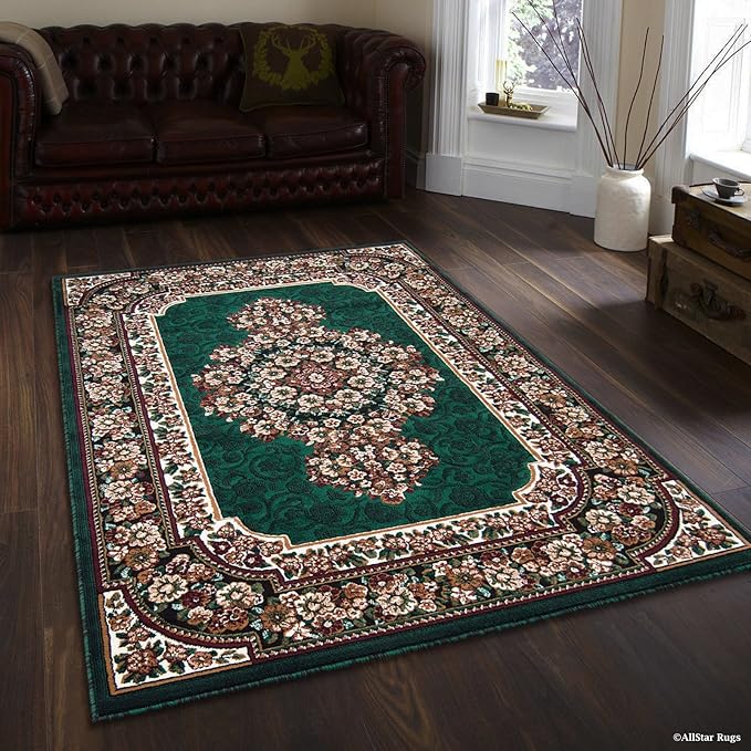 Allstar 8x10 Hunter Green Classic French Country Machine