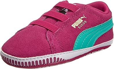 suede puma pool green
