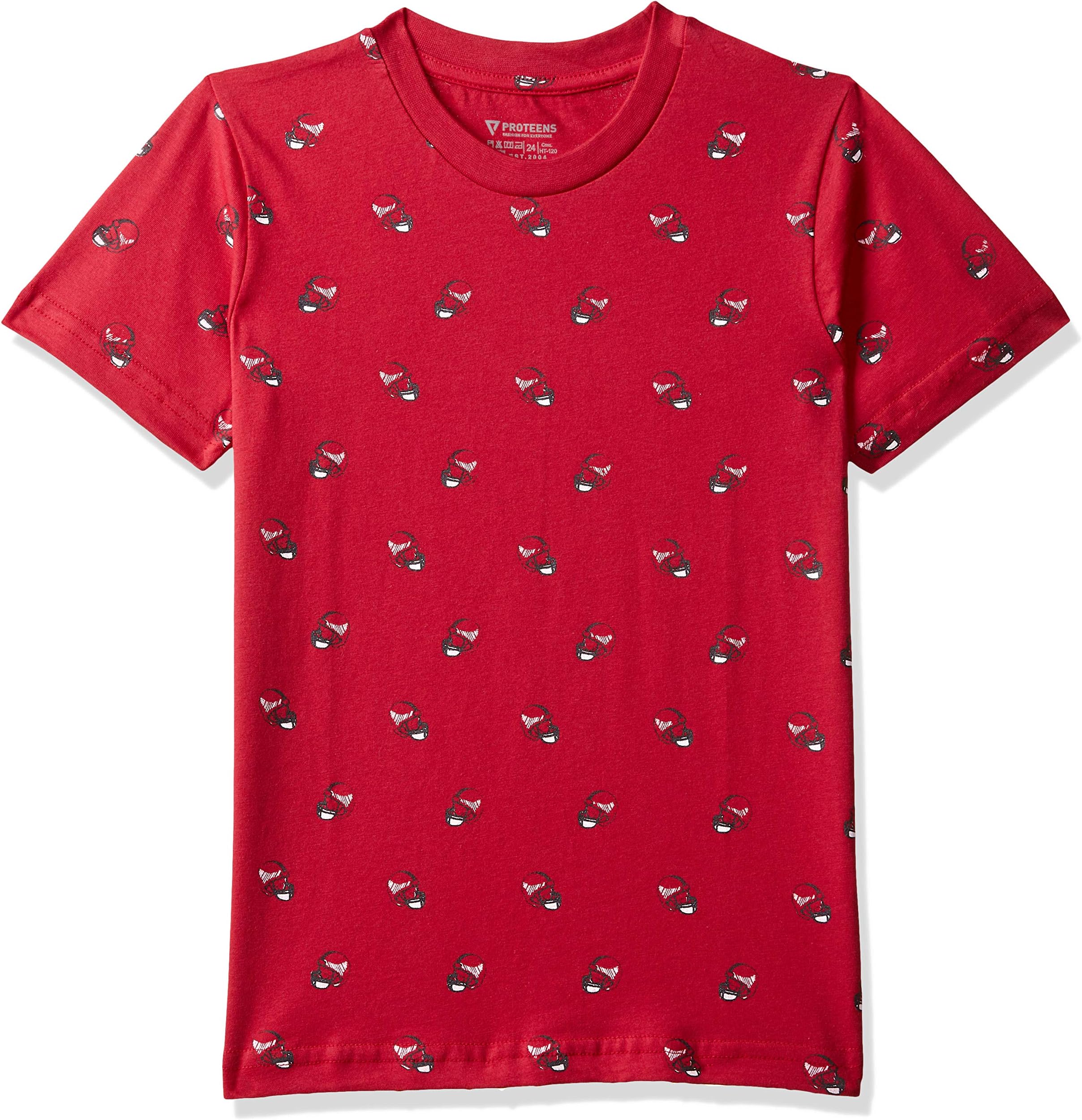 PROTEENS Boy's Polka dot Regular fit T-Shirt