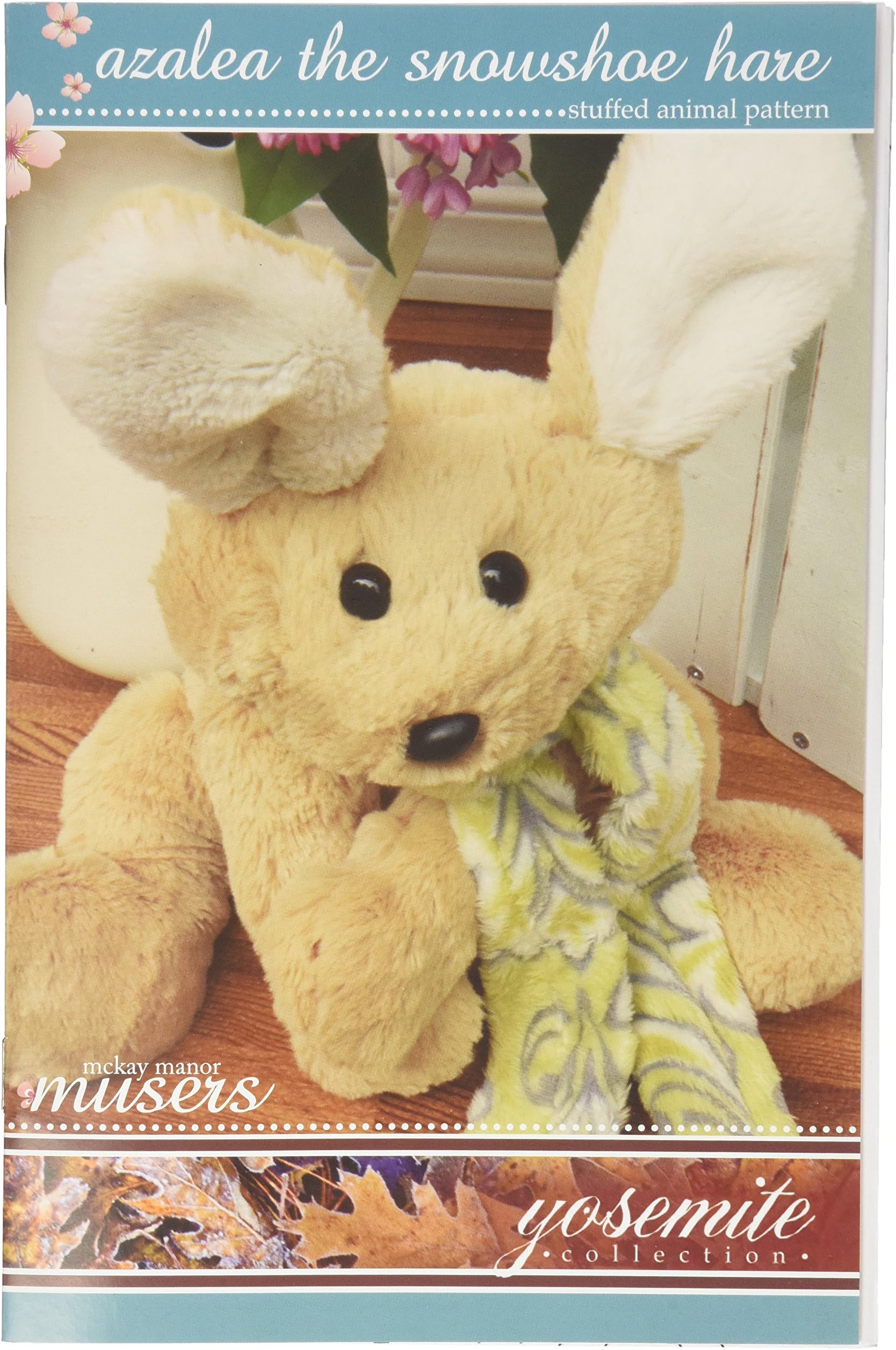 McKay Manor Musers Azalea The Snowshoe Hare Stuffed Animal Pattern