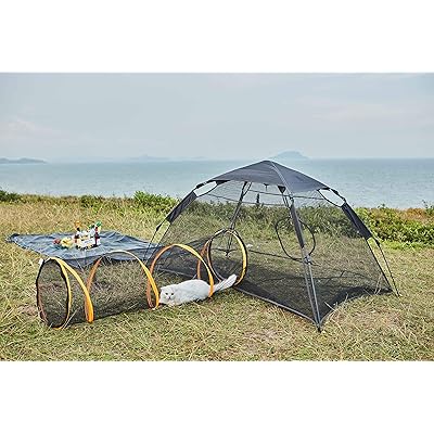 mesh cat tent