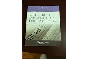 Wills Trusts and Estates for Legal Assistants