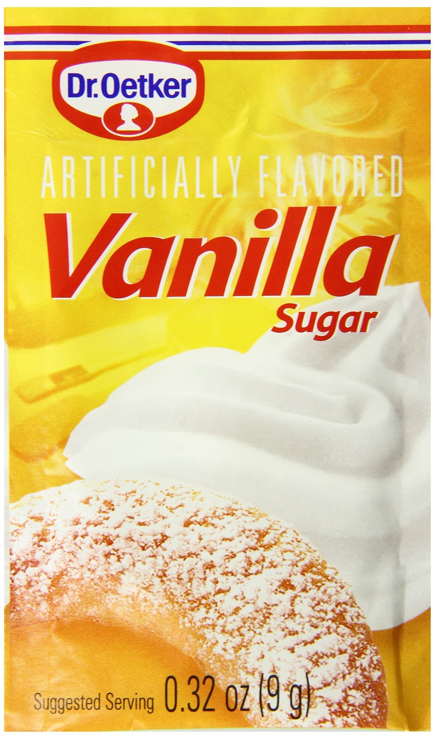 Dr. Oetker Vanilla Sugar, .32 oz., 12 Count Buy Online in India at