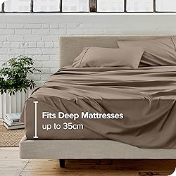 Bare Home Full XL Sheet Set - Luxury 1800