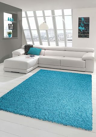 Shaggy Teppich Hochflor Langflor Teppich Wohnzimmer Teppich