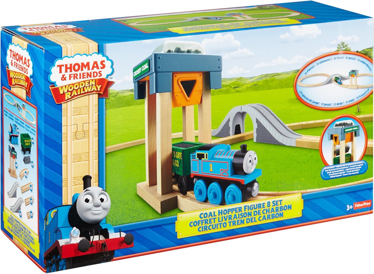 thomas coal hopper figure 8 set