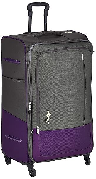 Skybags Romeo Polyester 79 cms Grey Softsided Check-in Luggage (STROM78EGRY)