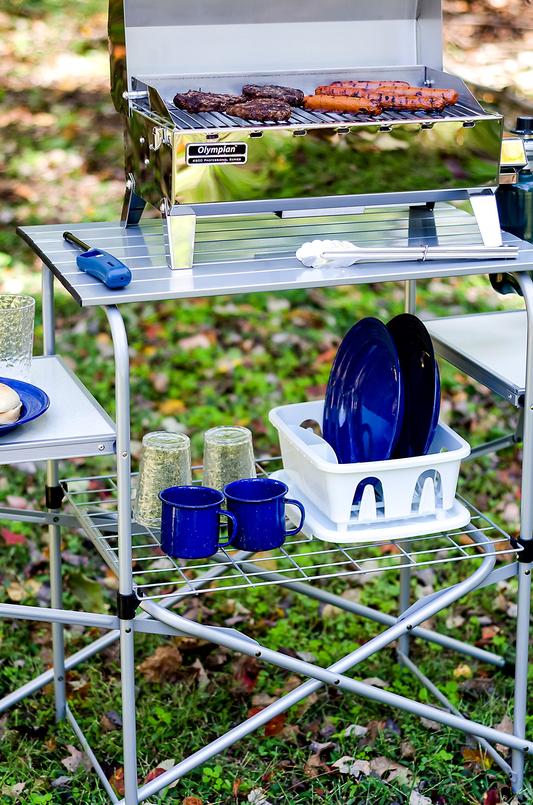 Camco Deluxe Folding Grill Table Missouri Float Trips