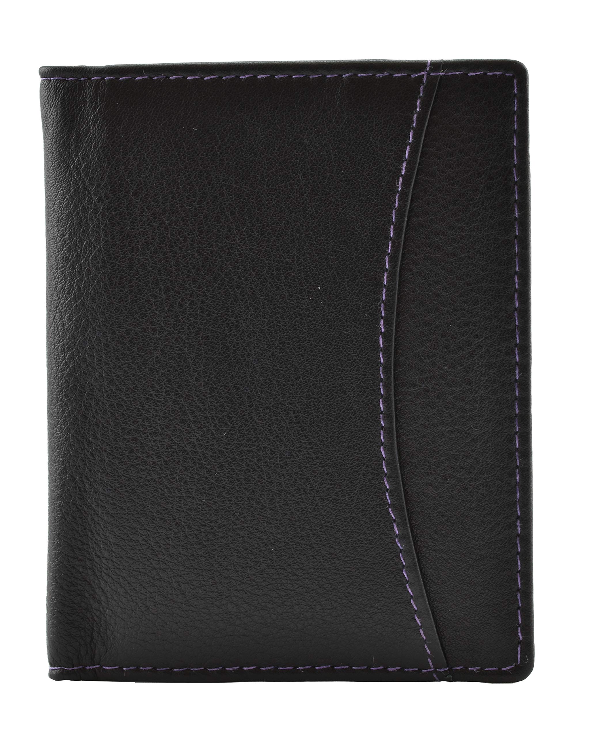 Mala Leather Odyssey Oyster & ID Holder 555-14 (Black)