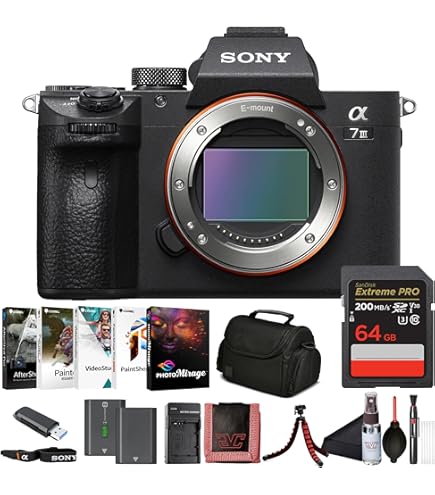 Amazon.com : Sony a7III 24.2MP Full Frame Mirrorless