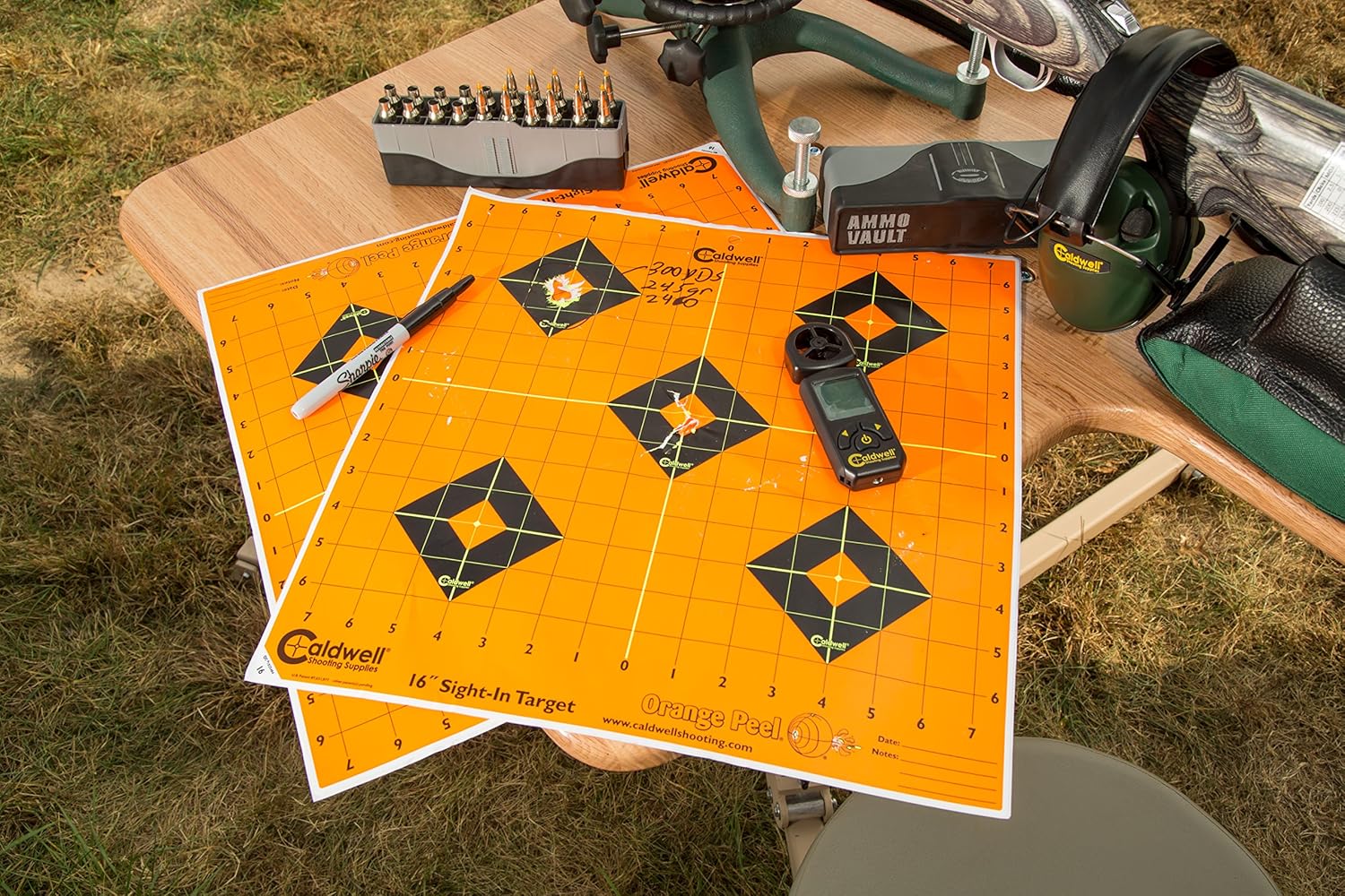 Caldwell Orange Peel 12 Inch Sight-In Targets, 5 Pack : Hunting Targets And Accessories : Sports & Outdoors