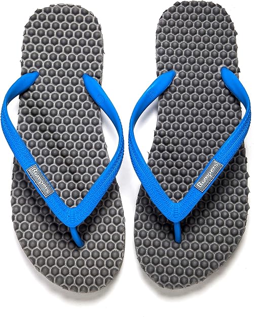 Amazon.com | Massage Flip Flops For Men - Comfort Reflexology Footbed for Better Health, Pain 