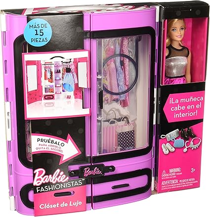 barbie fashionista closet de lujo