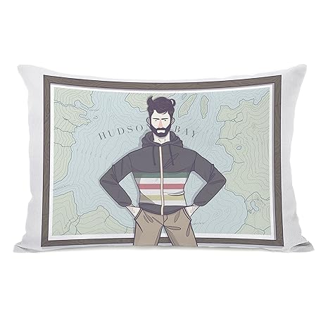 Amazon Com One Bella Casa Hudson Bay Throw Pillow By Michael