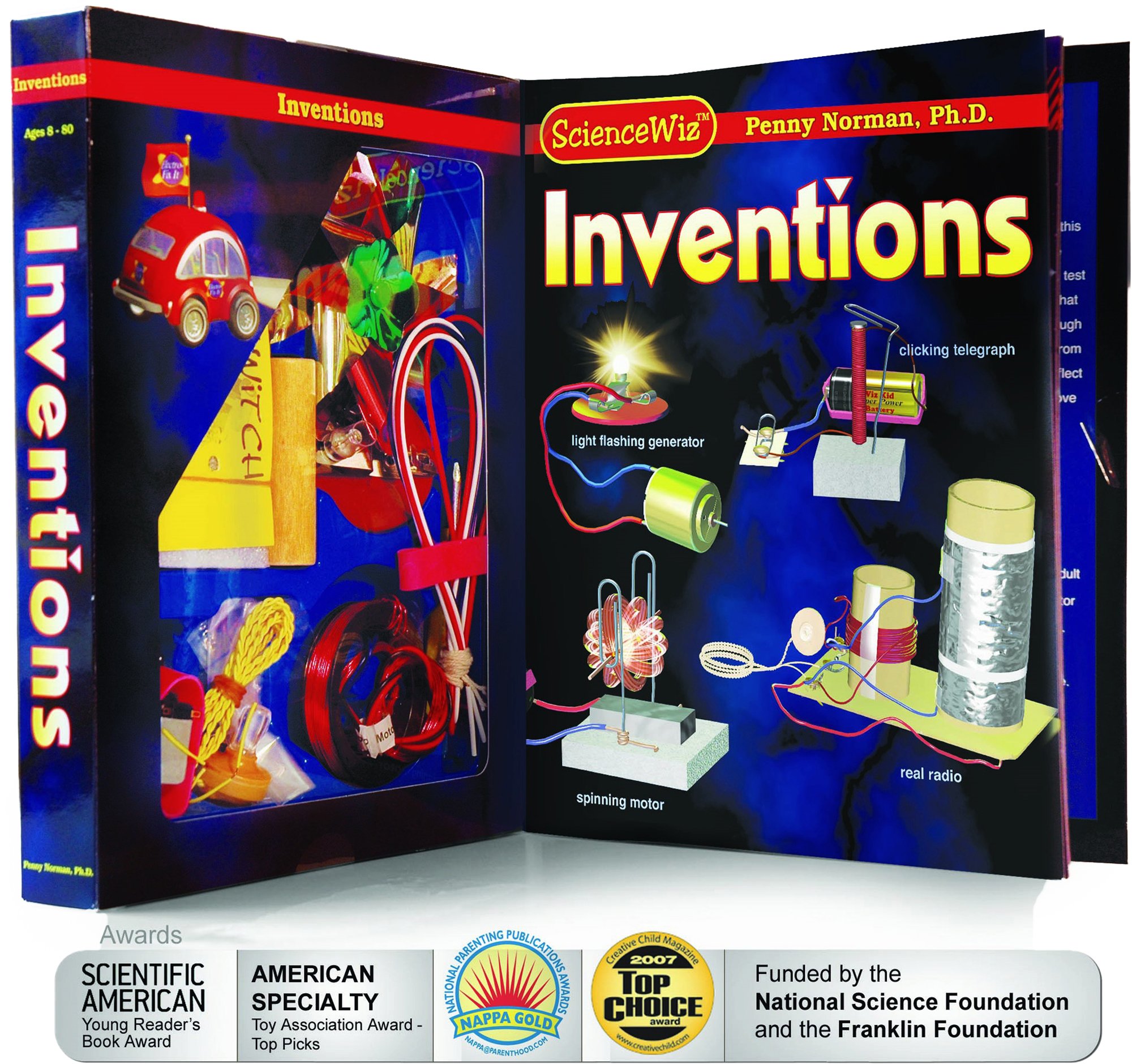 Inventions Kit Educational Fun Kids Children Science Kit Playing