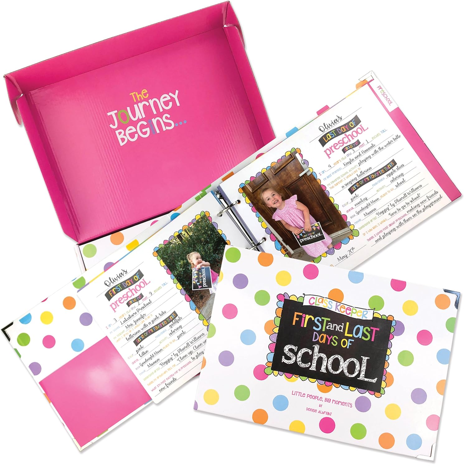 Amazon.com: School Memory Book Keepsake Album, Scrapbook for Kids Memories  Preschool to College, with Pocket for Every Grade, Class Photos, School  Pictures