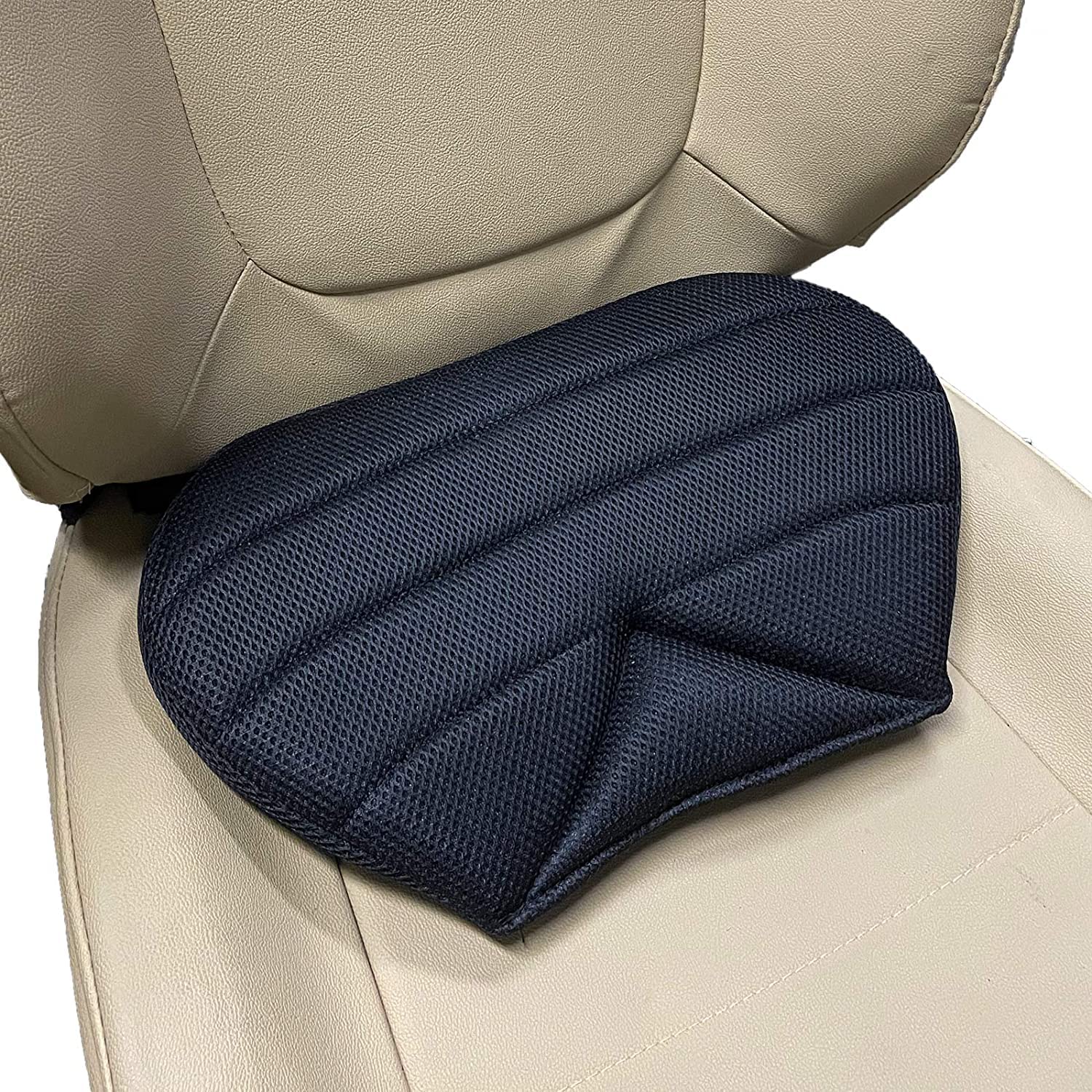 Big Ant Memory Foam Car Seat Cushion for Driver & Office Chair – Ergonomic Coccyx Pillow for Tailbone & Sciatica Pain Relief, 3D Breathable Mesh, Non-Slip Bottom, Comfort Pad for Home, Truck, SUV