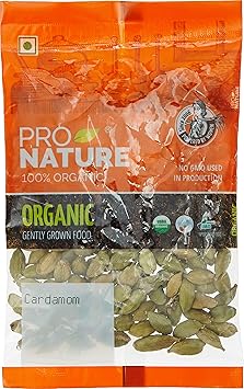 Pro Nature 100% Organic Cardamom (Small) 50g