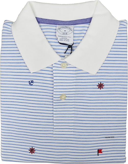 brooks brothers performance polo slim fit