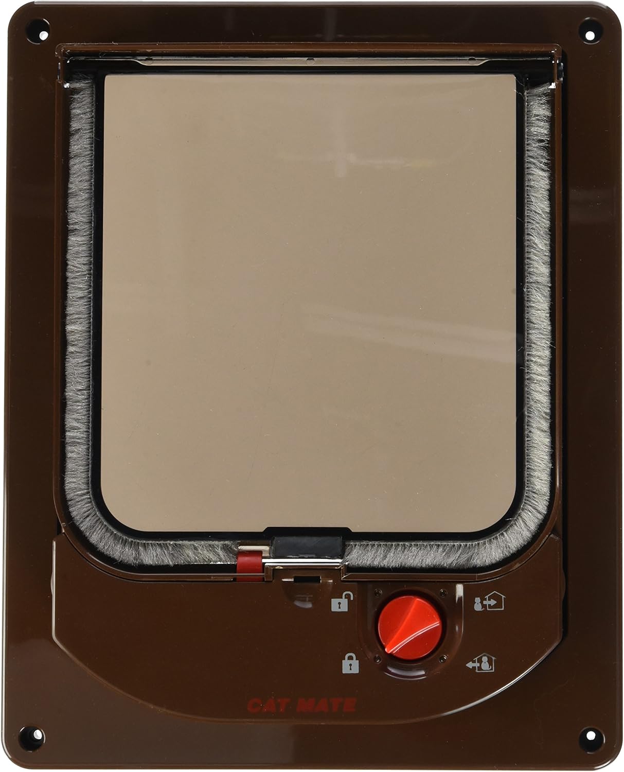 Pet Mate 140633 Cat Mate Katzenklappe, braun Amazon