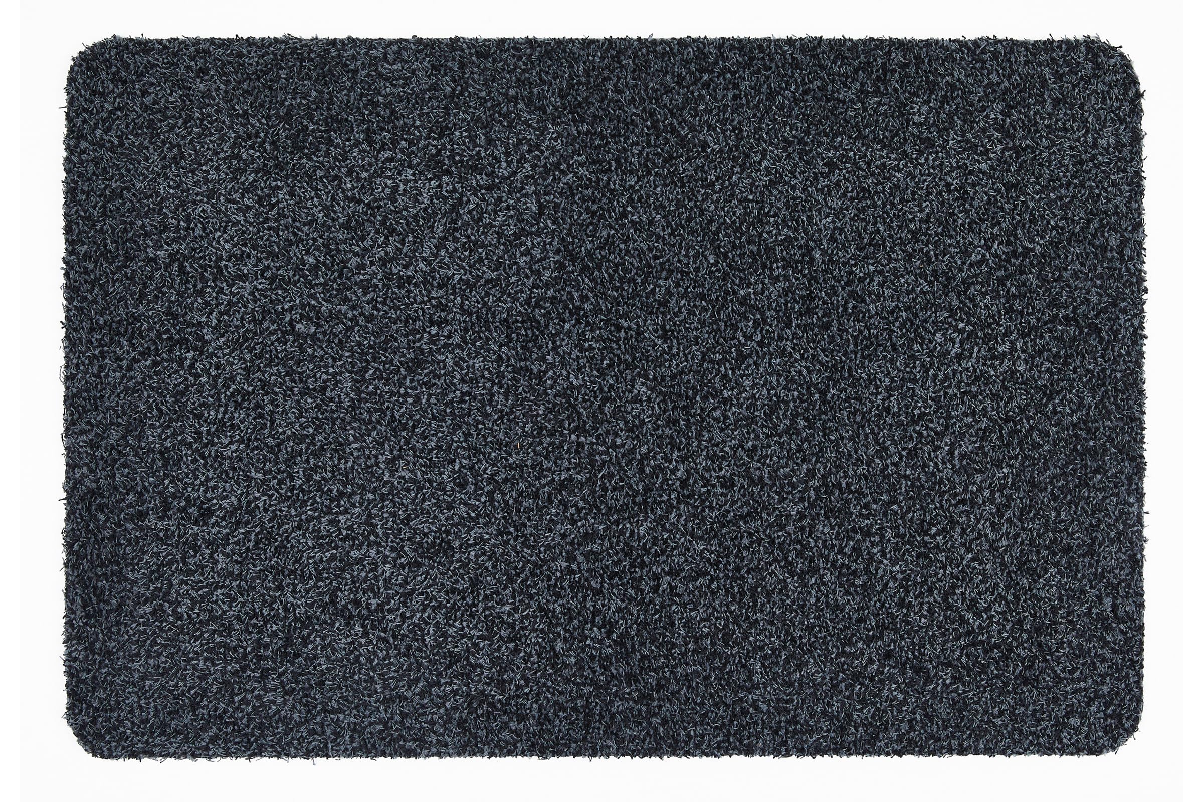 andiamo Samson 700610 Cotton Floor Mat Washable at 30 °C, COTTON, charcoal, 40x60