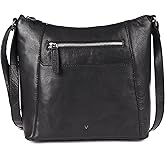 VILENCA HOLLAND 9.5 Inch Genuine Leather Crossbody Sling Bag for Women - Trendy Casual Office Bag with Adjustable Strap
