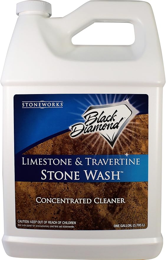 Black Diamond Stoneworks Limestone And Travertine Floor Cleaner Natural Stone Marble Slate Polished Concrete Honed Or Tumbled Surfaces