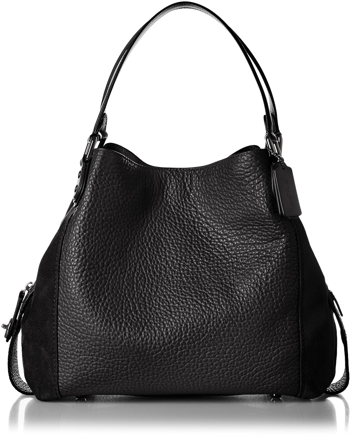 edie shoulder bag 42 in mixed leathers