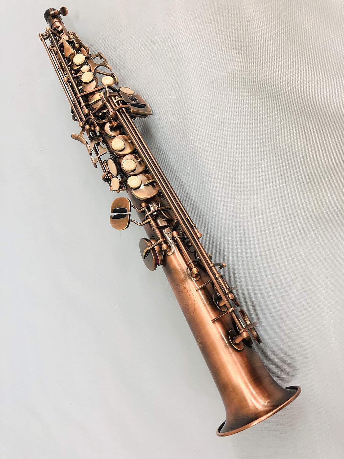 Professional Antique Soprano Straight Saxophone Musical