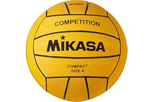 W5009 - Mikasa Sports Competition Women's Water Polo Ball, Yellow, Size 4