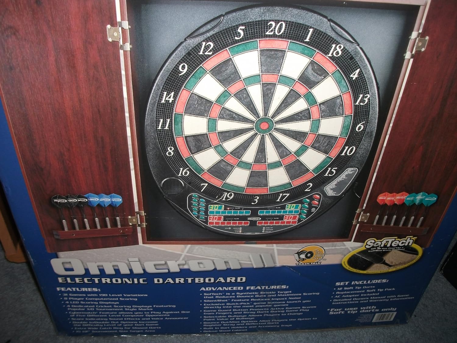 Halex Omicron II Electronic Dartboard Electronic Dart