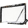 Franklin Sports NHL Mini Hockey Set - Kids Indoor Knee Hockey Goal, Ball, 2 Mini Hockey Stick Combo Set - Youth NHL Team Indo