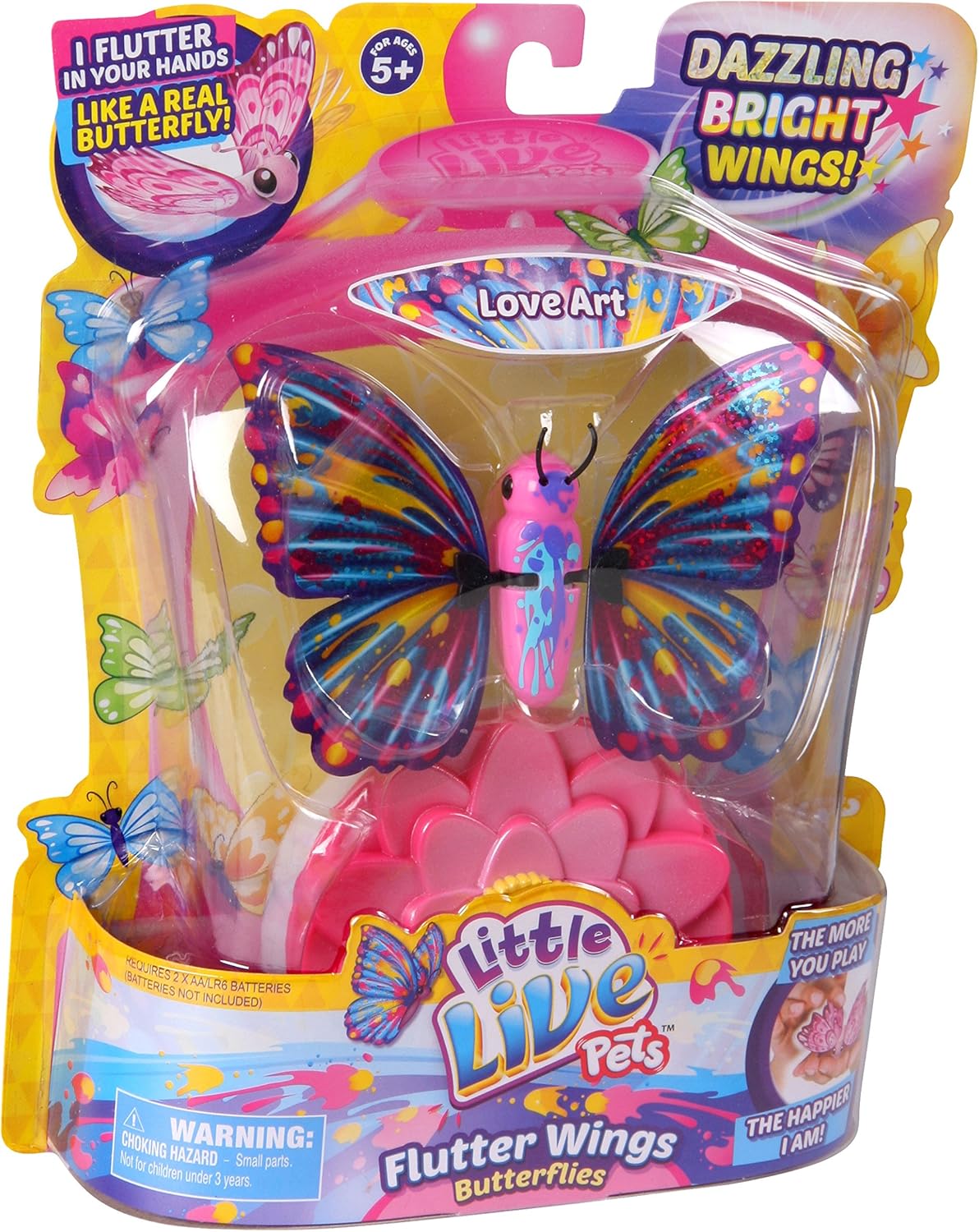 little live pets butterfly entertainer