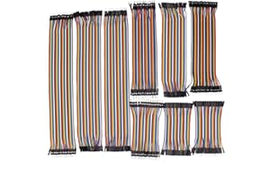 TODOELEC 360 Pieces Multicolored Breadboard Jumper Wire Dupont Kit | 30CM 20CM 10CM | Male to Female, Male to Male, Female to Female | for Arduino, Raspberry Pi