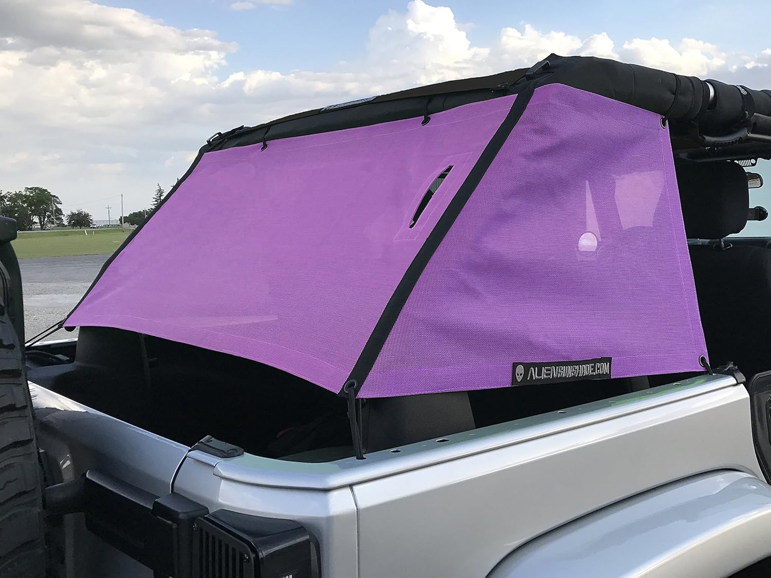 ALIEN SUNSHADE Jeep Wrangler Mesh Cage Shade with 10 Year