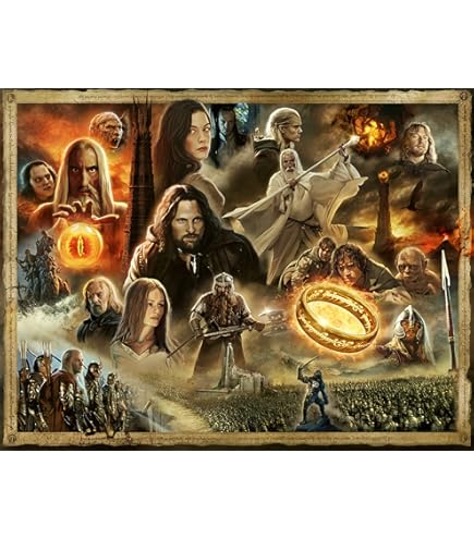 Trefl Premium Plus Quality Lord Of The Rings Jigsaw Puzzle 1000 Pieces - View #2