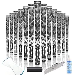 CHAMPKEY Golf Grips 13 Pack | Come with Solvent,15